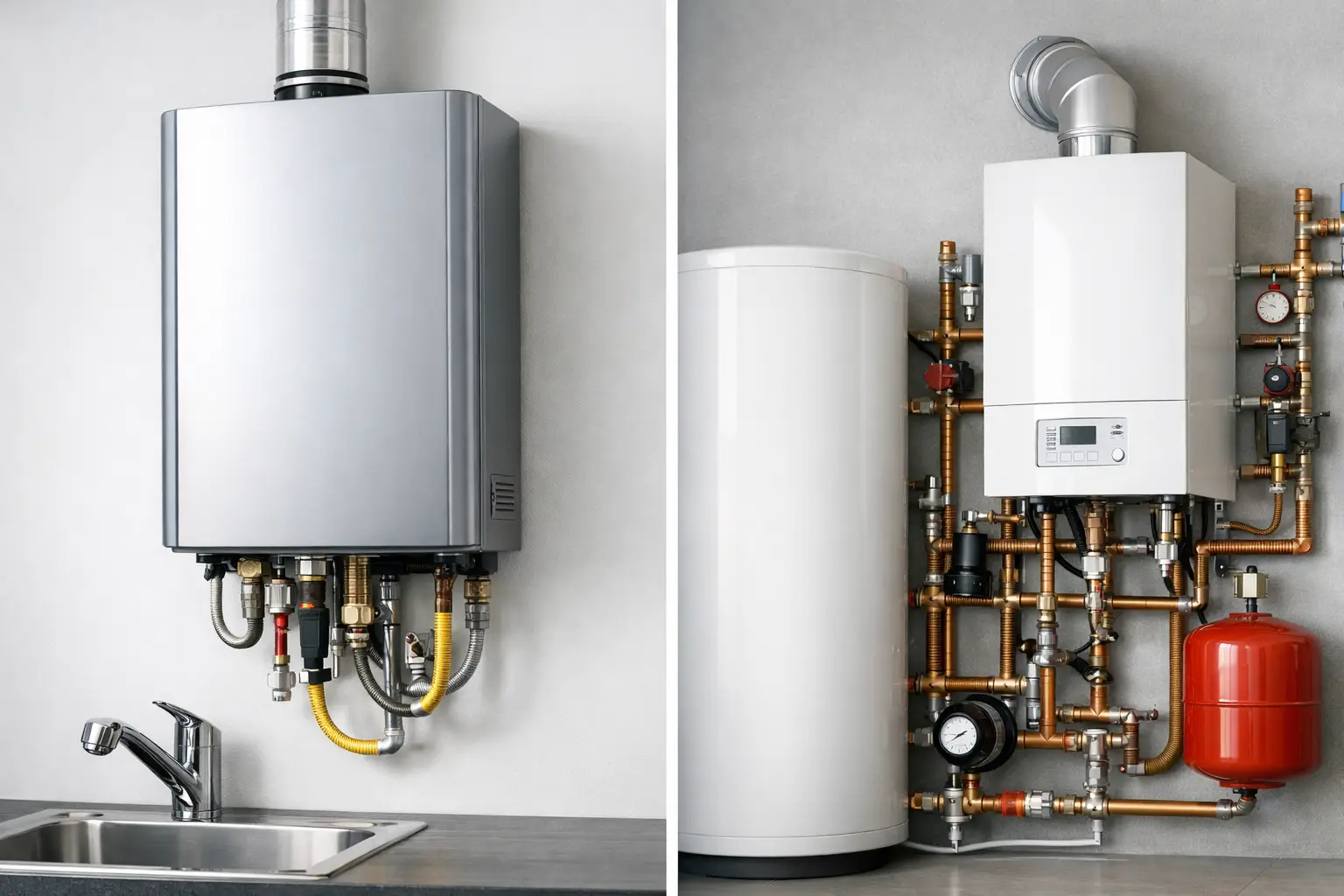 Tankless Water Heater vs Boiler — Cape Cod plumbing and HVAC guide