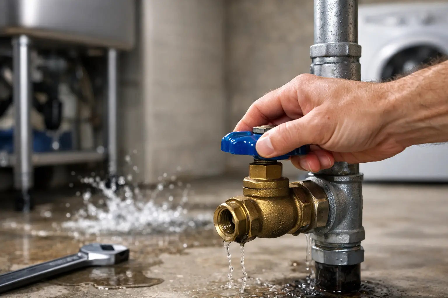 How to Shut Off Water Fast at Home