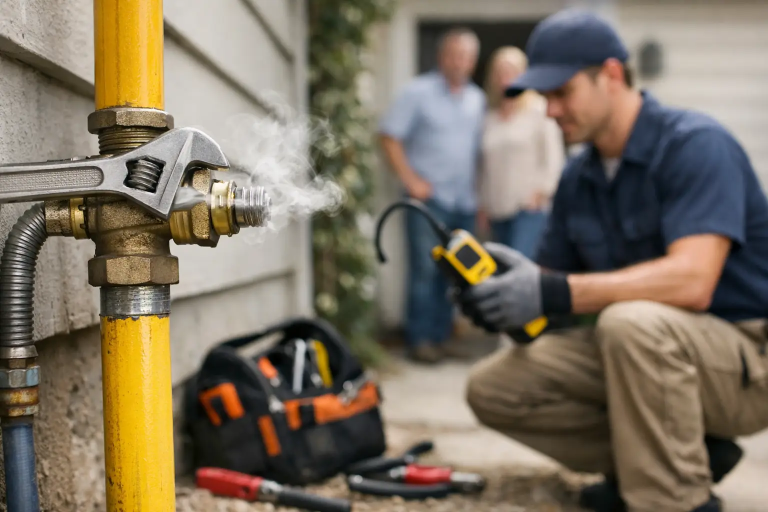 Gas Line Leak Repair: What Homeowners Should Do