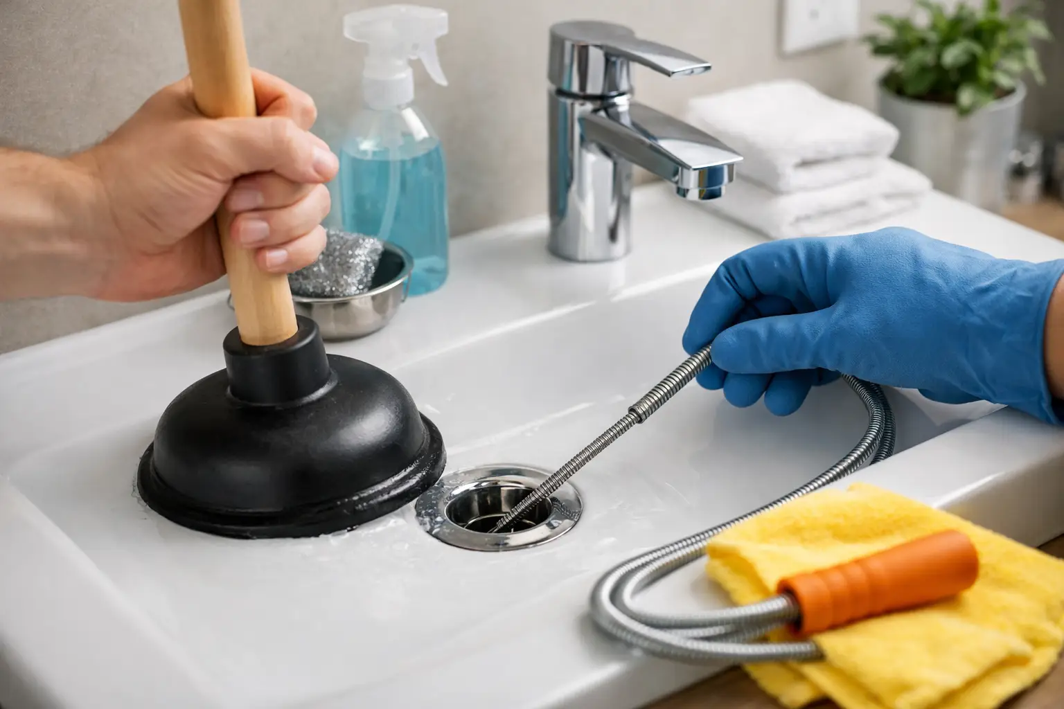 How to Unclog Bathroom Drain Fast