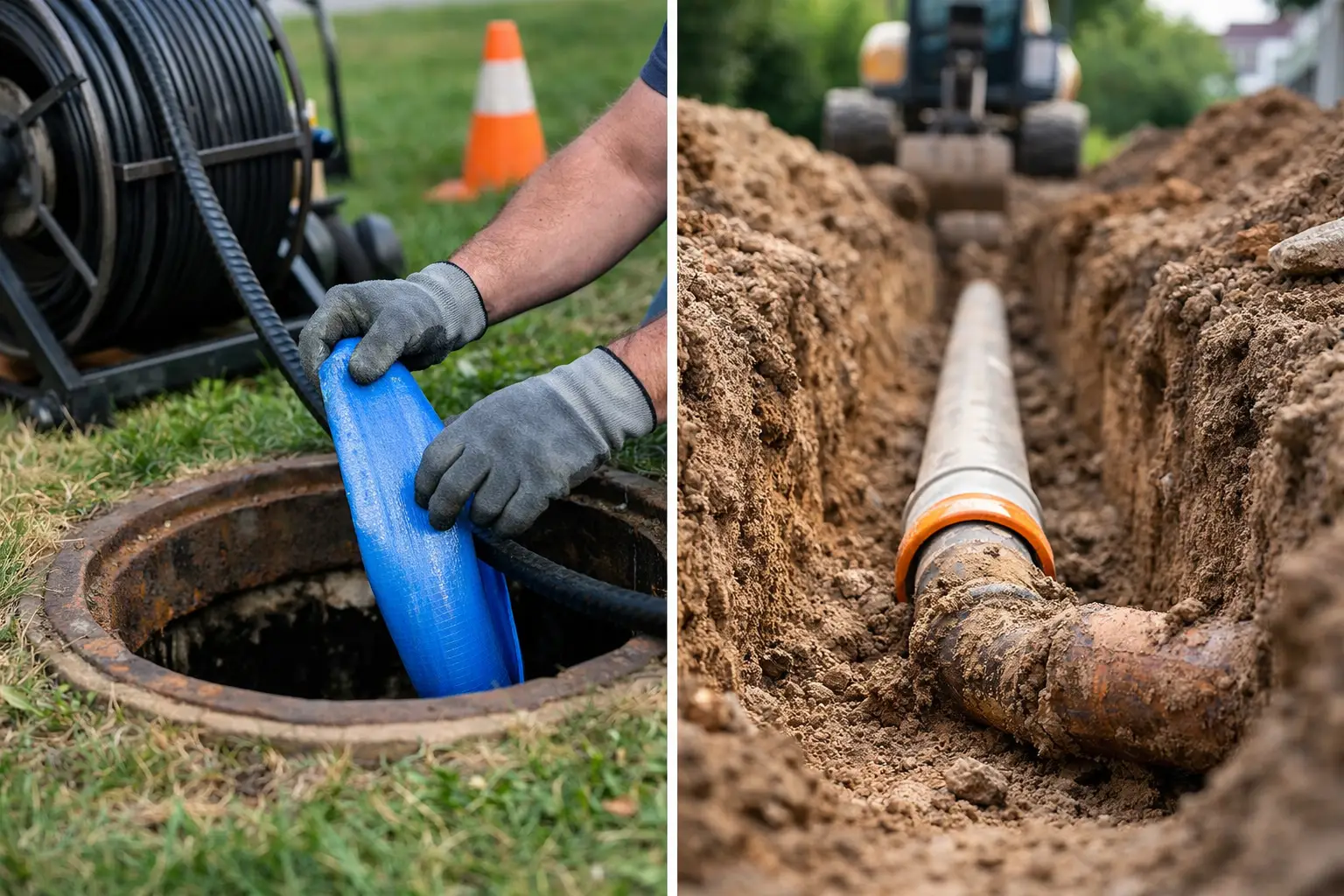 Sewer Repair Versus Sewer Replacement Explained