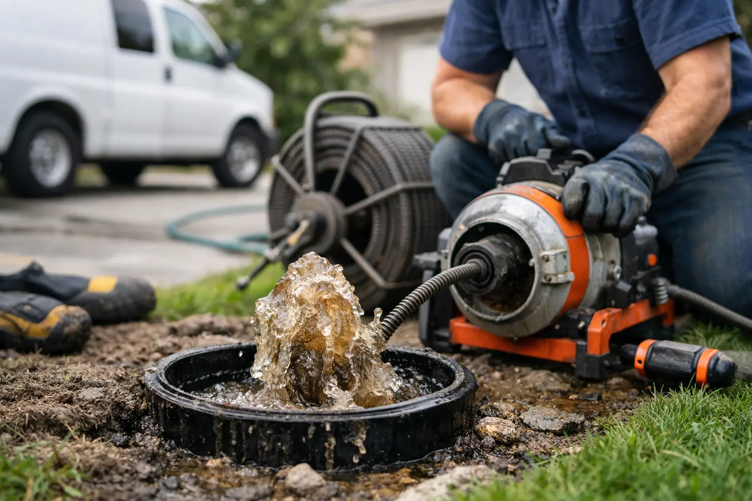 Clogged Main Sewer Line? What to Do Fast
