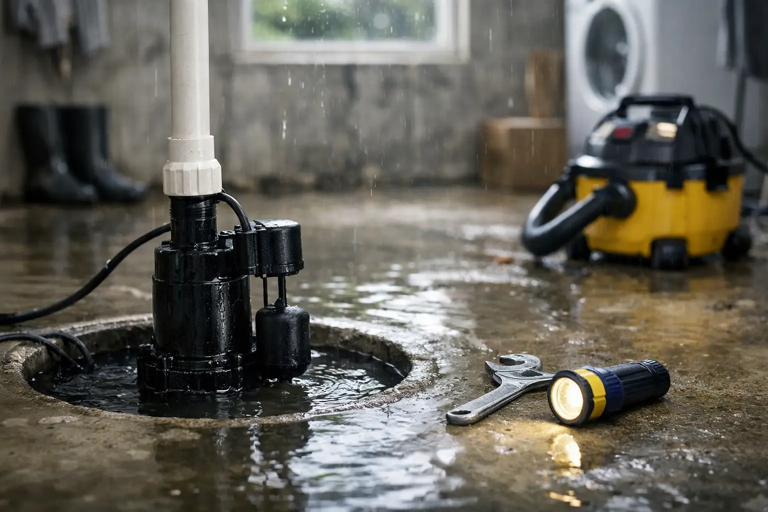 Sump Pump Not Working After Rain? Start Here
