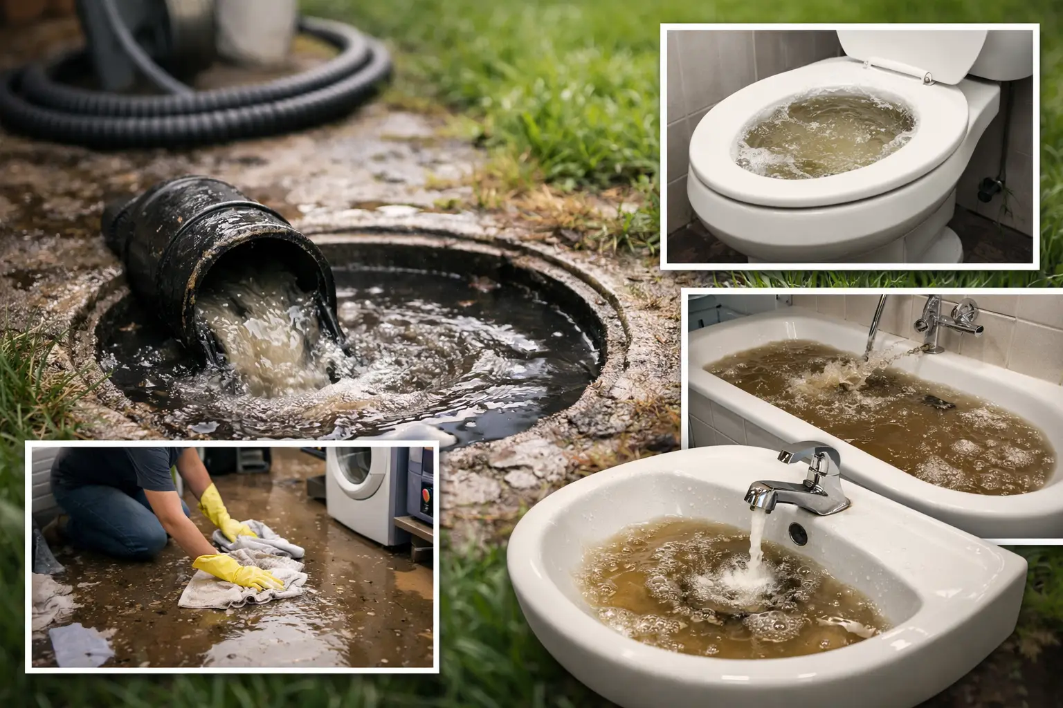 8 Main Sewer Line Backup Signs to Watch