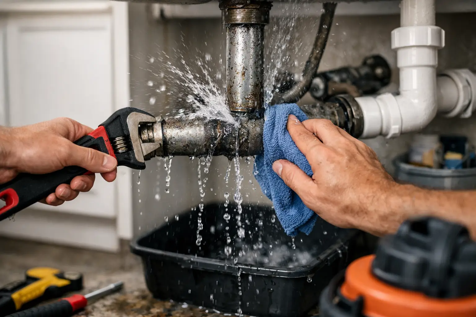Burst Pipe Emergency Repair Steps at Home