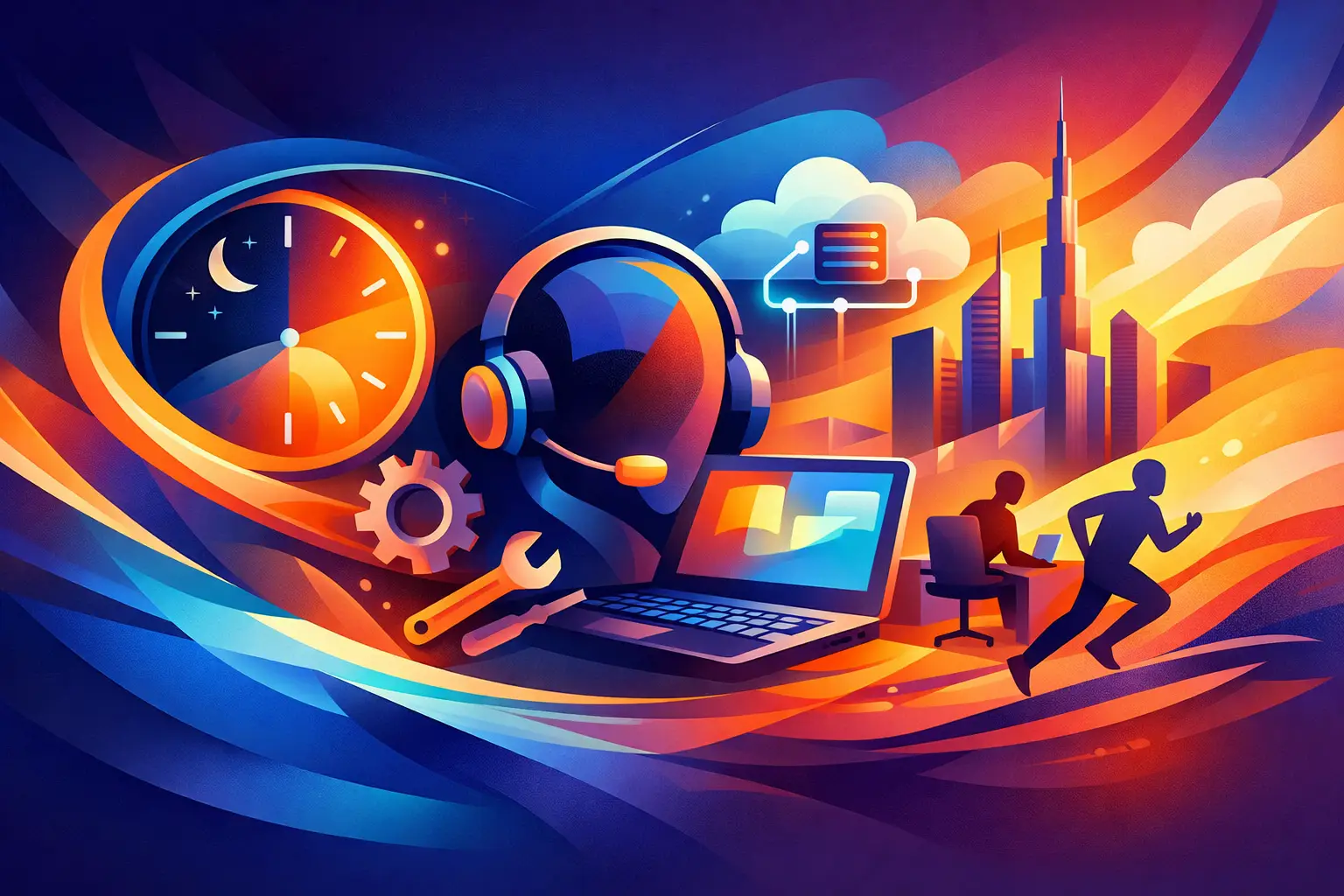 24/7 IT Help Desk Services That Keep UAE Teams Moving