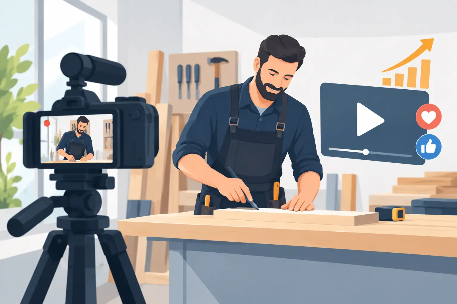 Videomarketing für Handwerksbetriebe, das wirkt
