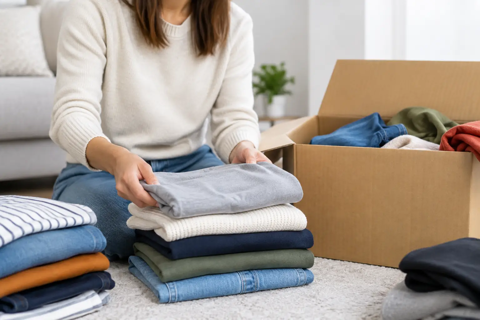 How to Prepare Clothes for Collection at Home