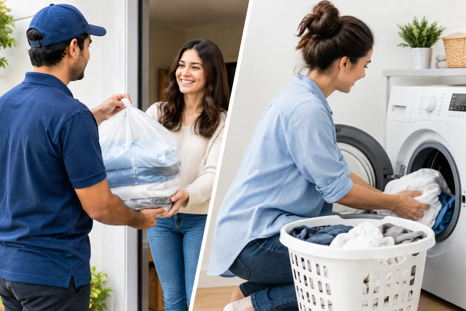 Doorstep Laundry Versus Self Washing Compared