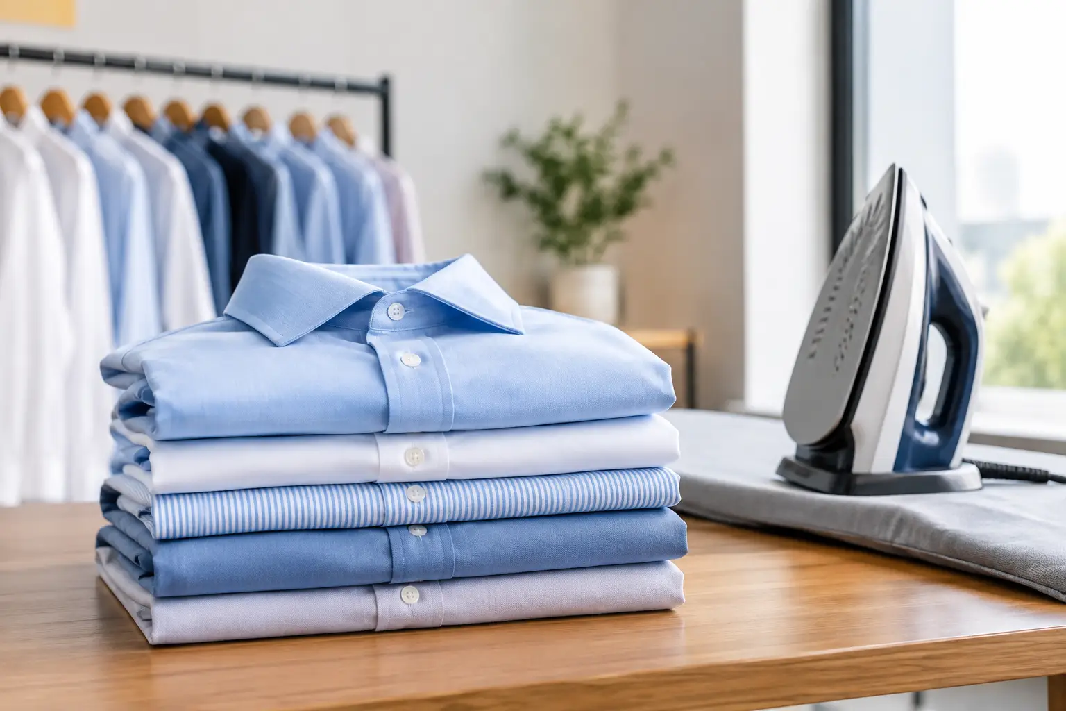 Shirt Ironing Collection Service for Busy Weeks