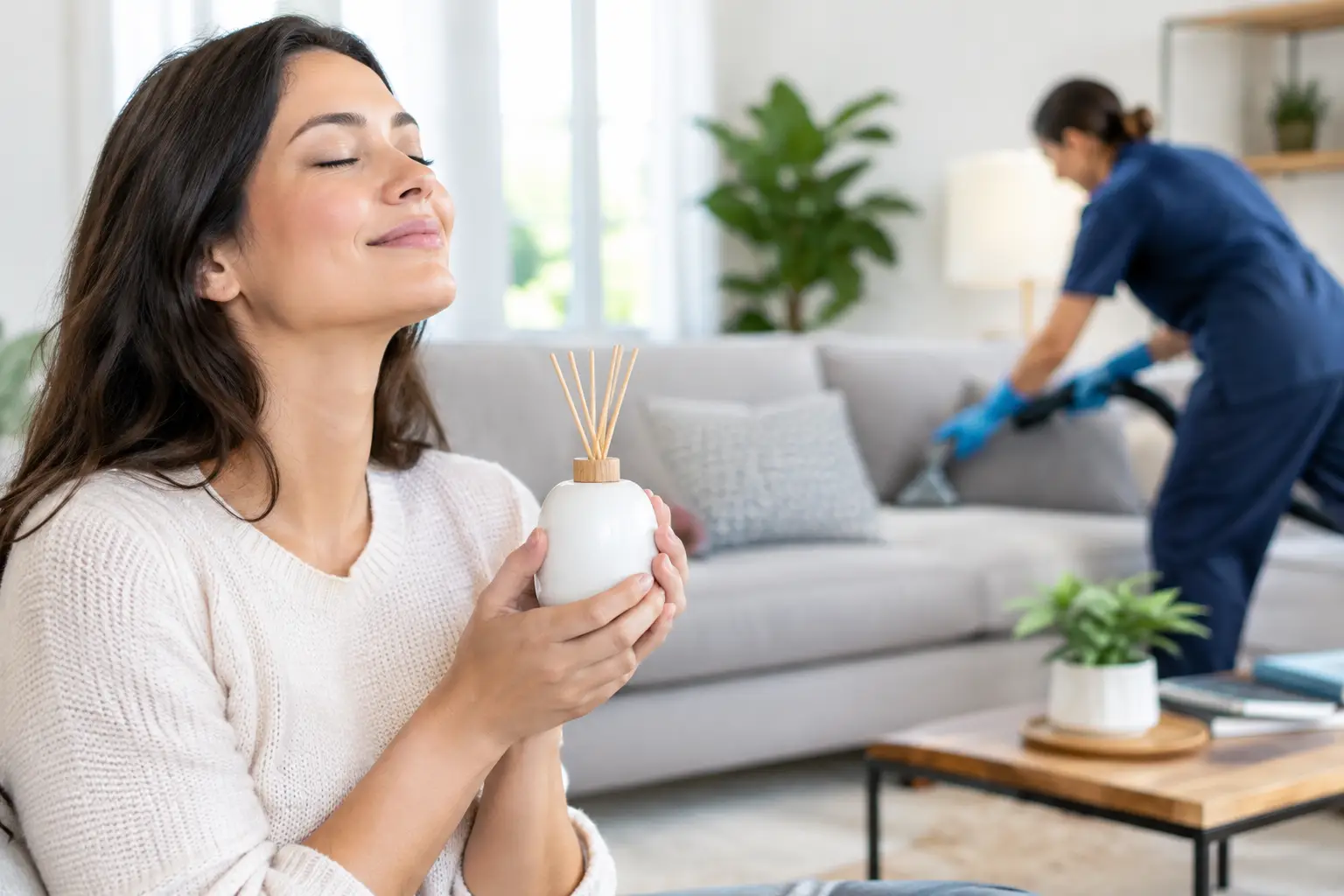 Remove Odours Before Professional Cleaning