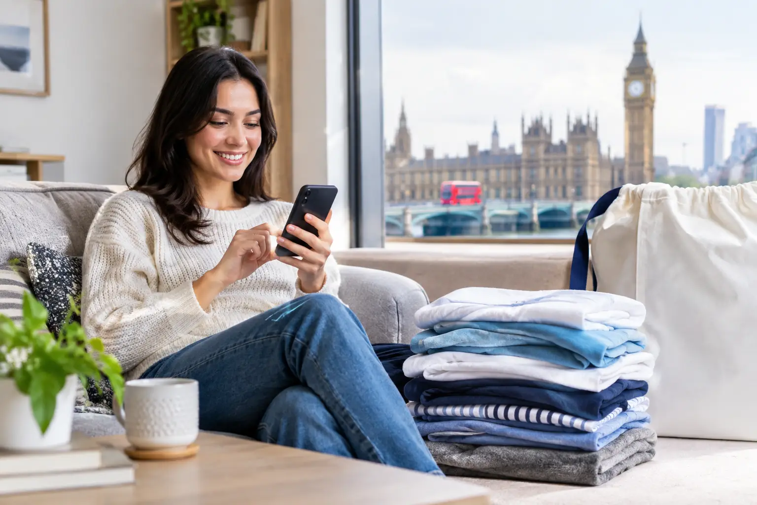 How Online Laundry Saves Time for London Homes