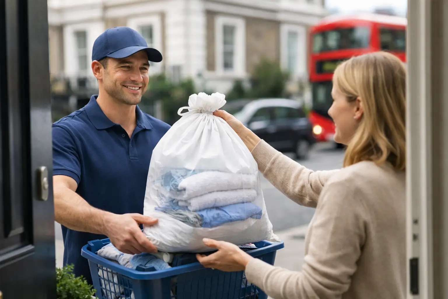 Door to Door Laundry Delivery for London Life