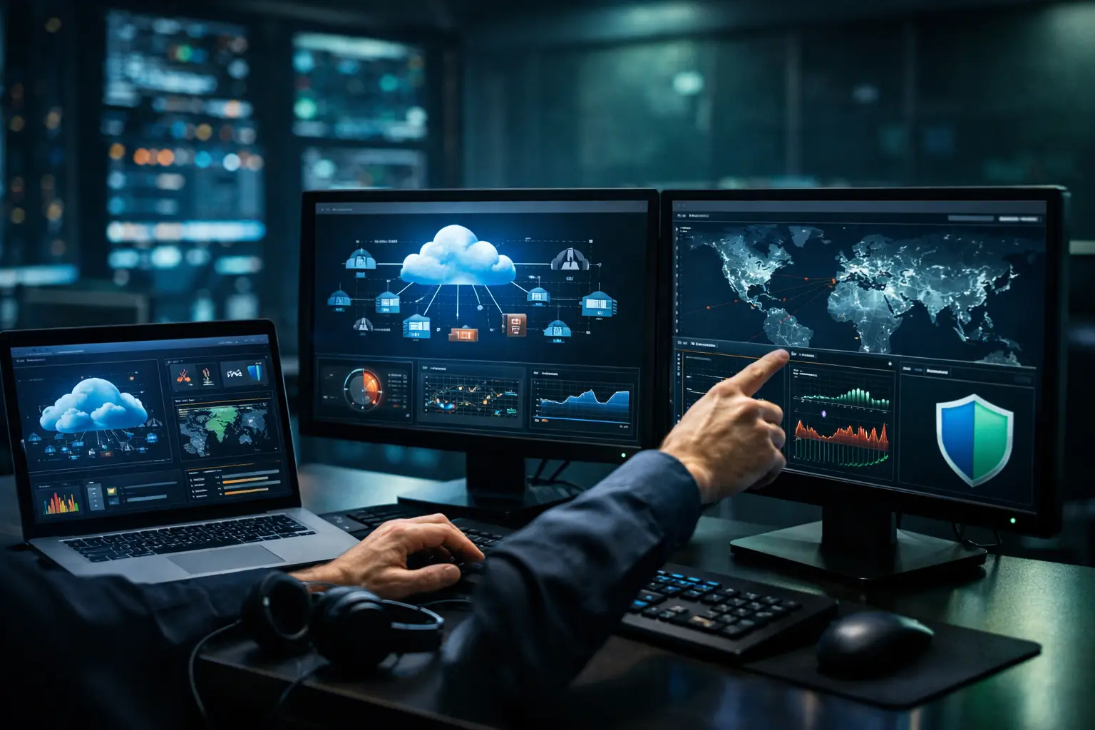 Segurança cloud empresarial sem pontos cegos