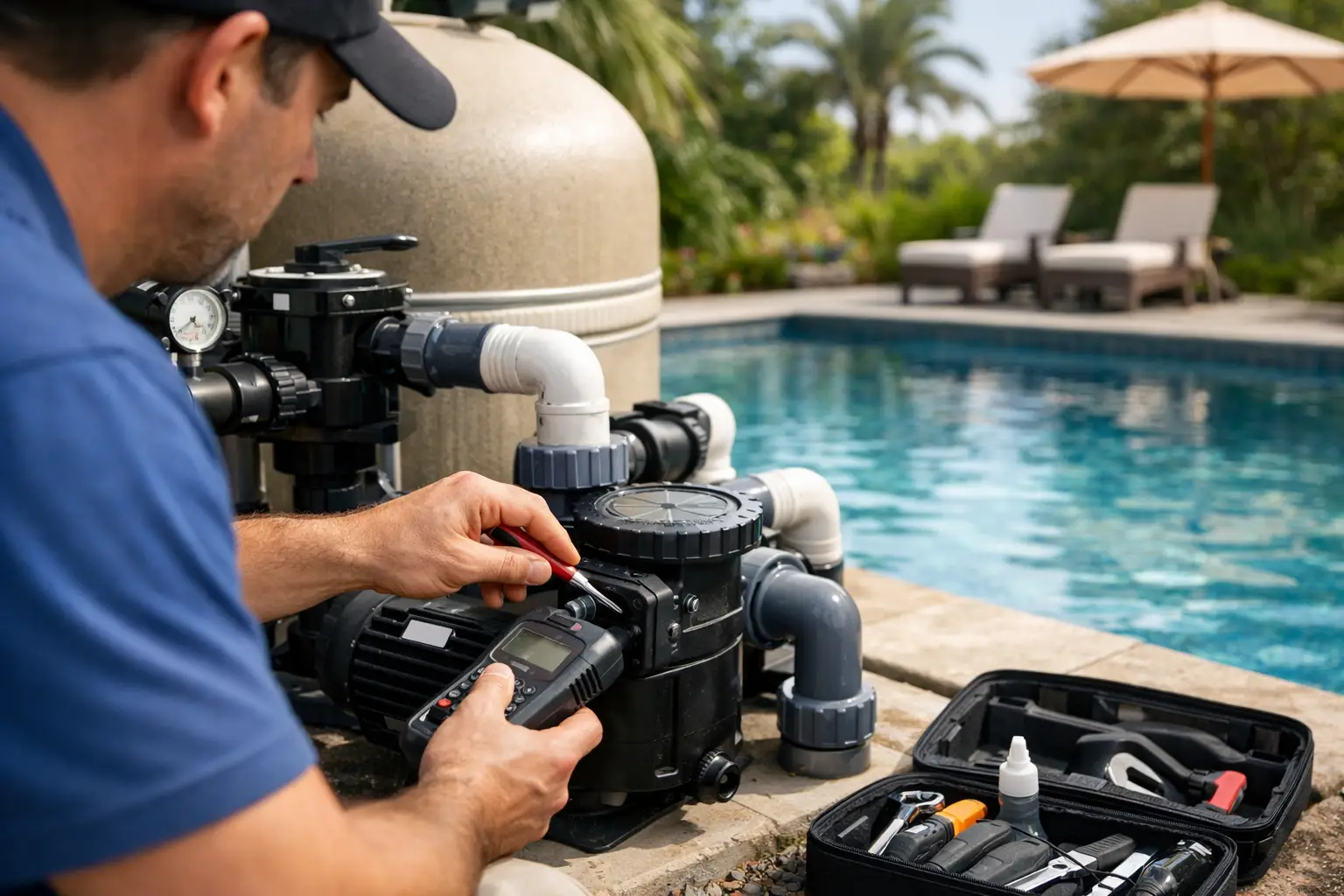 Preventive Pool Equipment Service for Lasting Performance