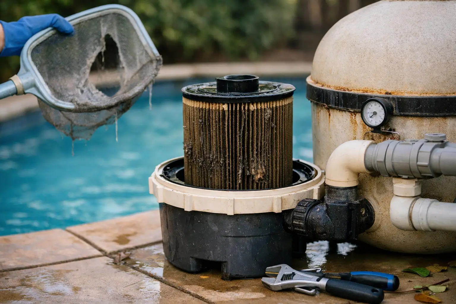 9 Clear Signs Your Pool Filter Needs Repair