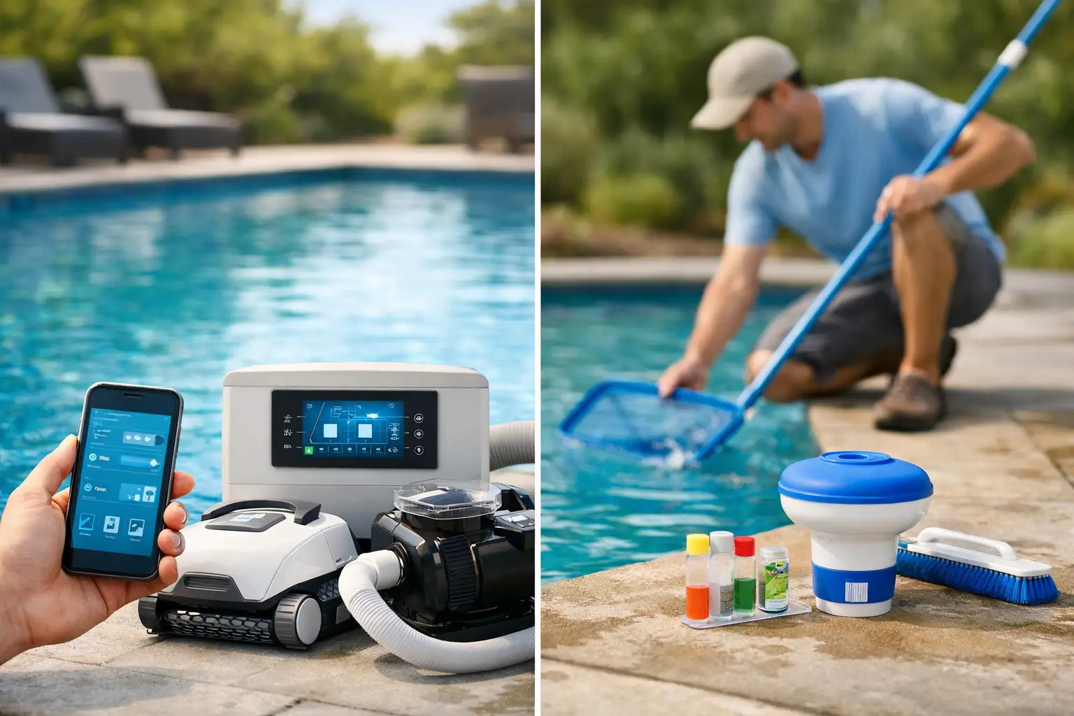 Pool Automation Versus Manual Care: What Pays Off?
