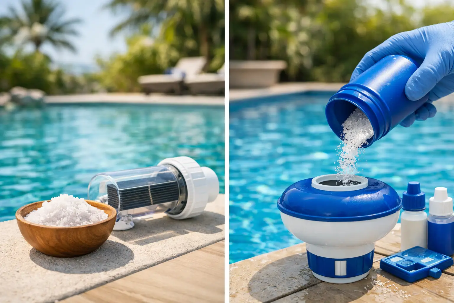 Saltwater vs Chlorine Pool Maintenance Explained