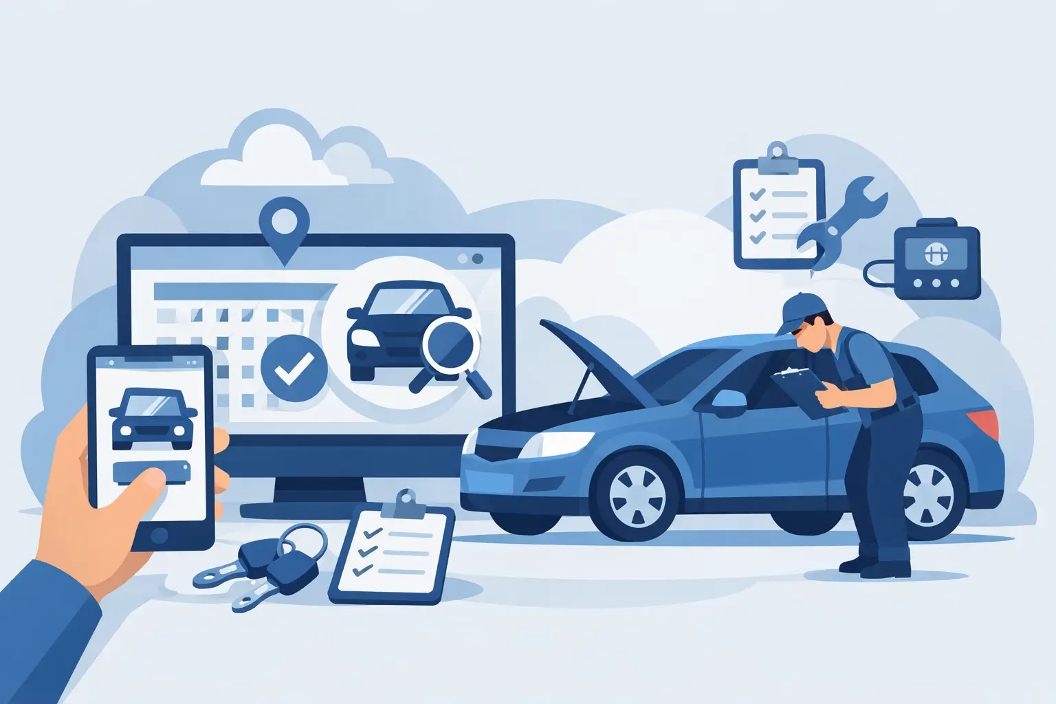 How to Book Vehicle Inspection Online