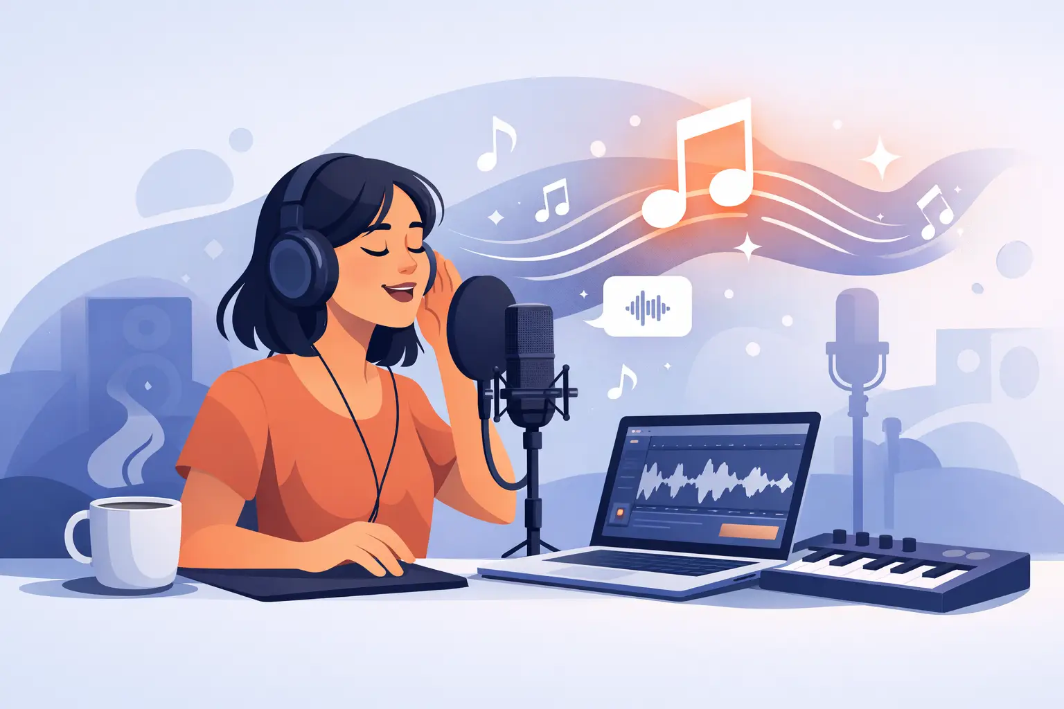 Créer une chanson avec sa voix, simplement