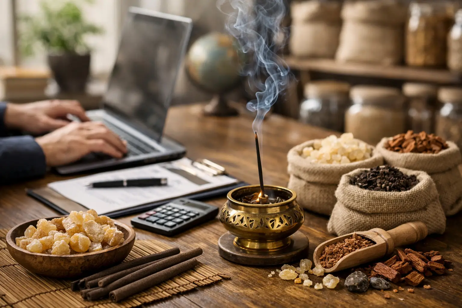 Comment sourcer encens en gros efficacement