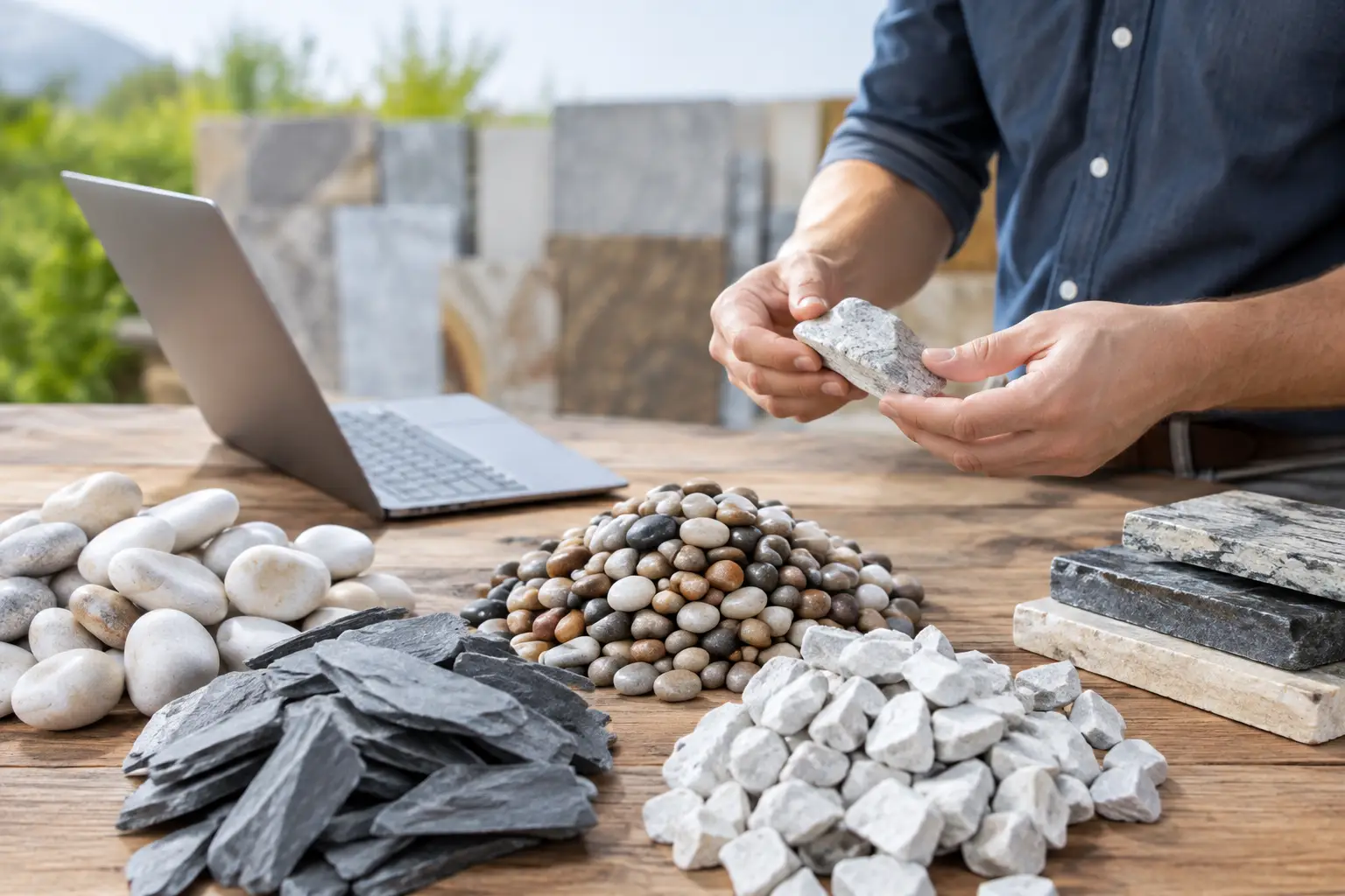 Guide sourcing pierres décoratives pour pros