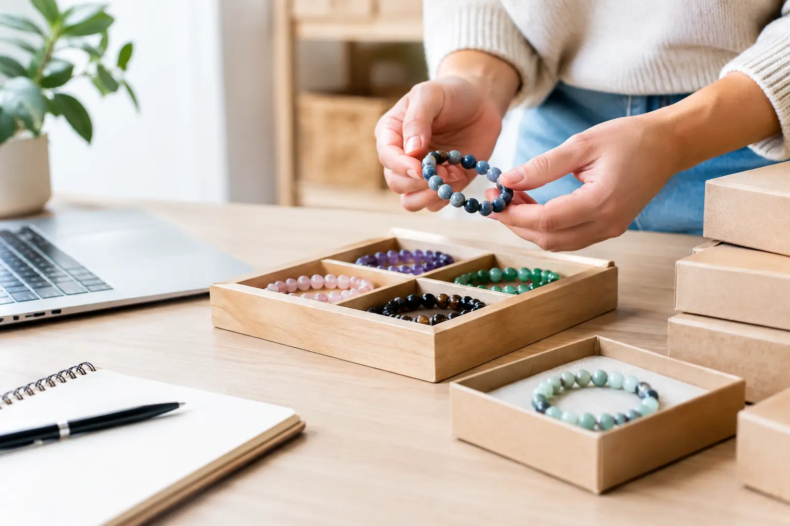 Optimiser le réassort de bracelets pierre