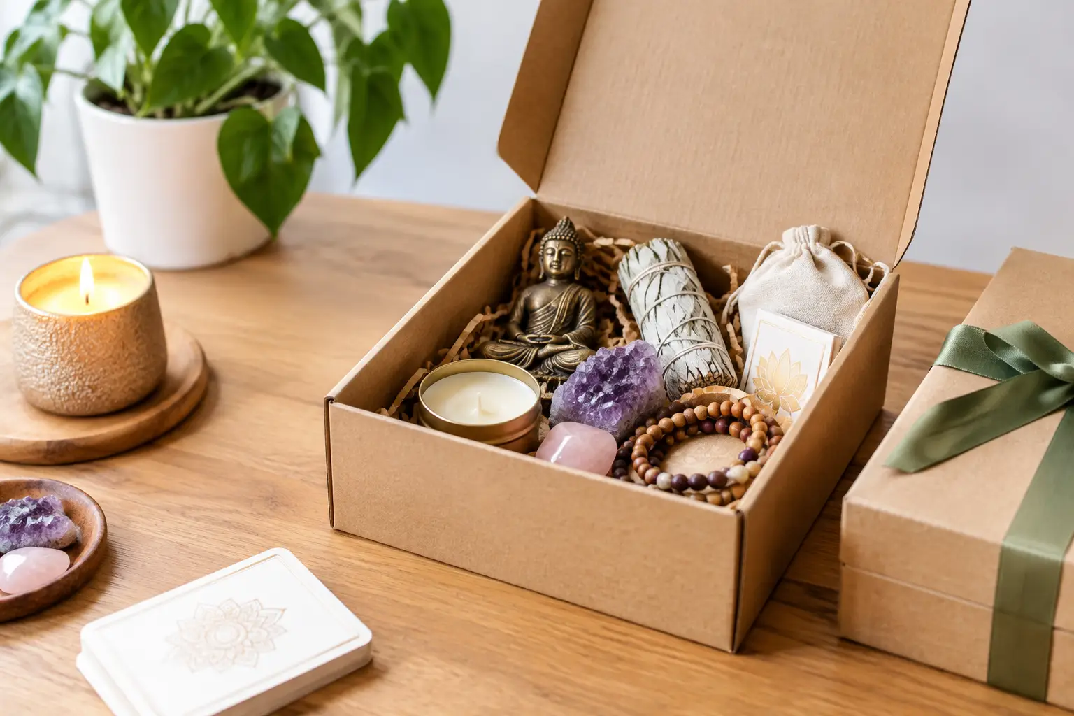 Préparer des coffrets cadeaux spirituels rentables