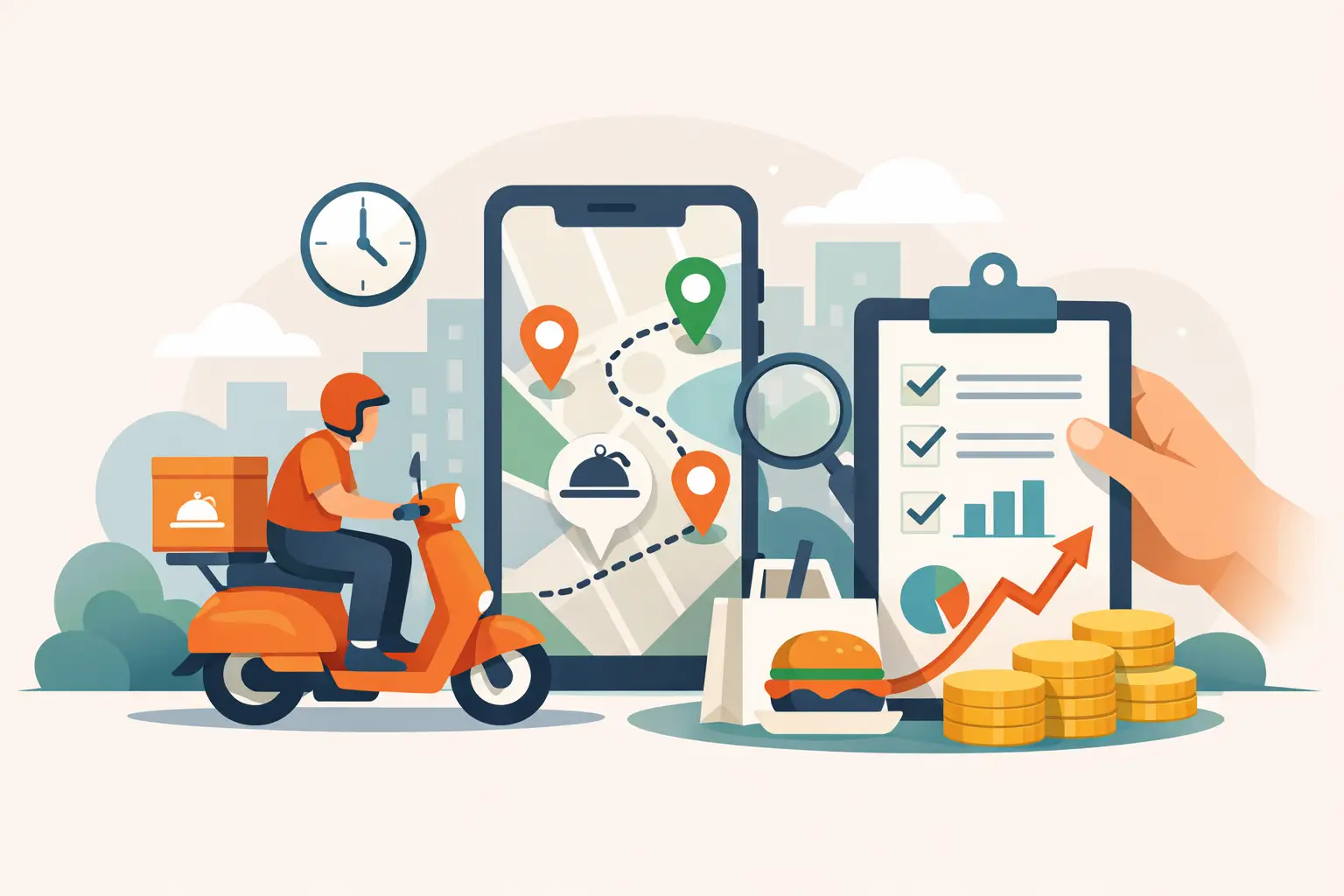 Optimizacija rute dostave hrane za veći profit