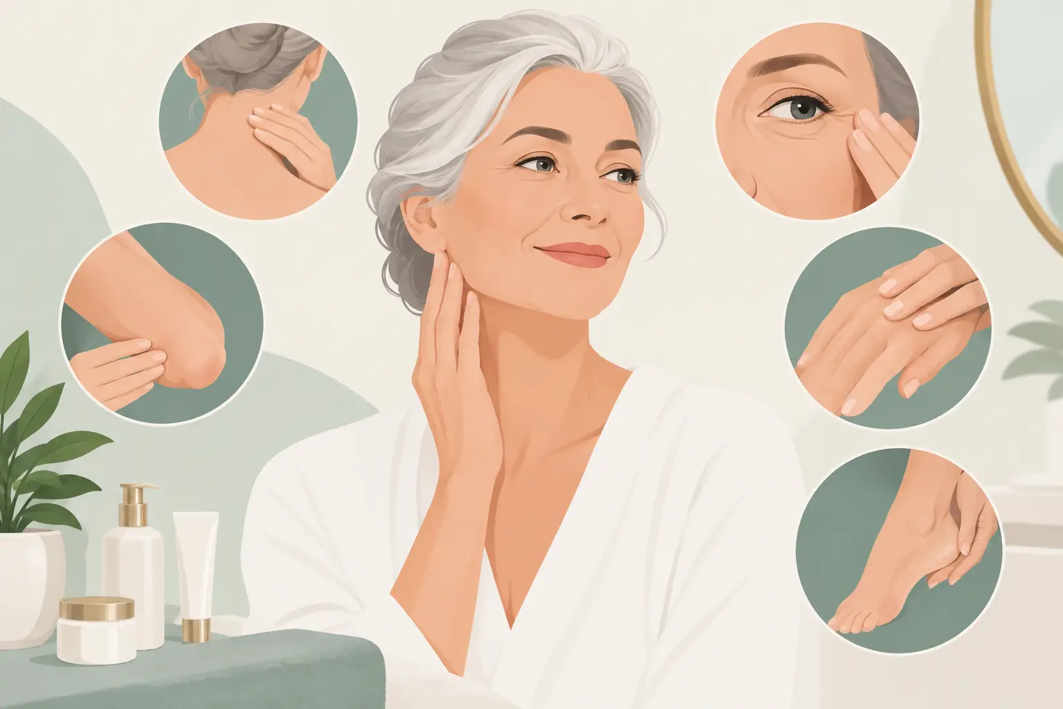 Mature Skin Care for the Places You Forget