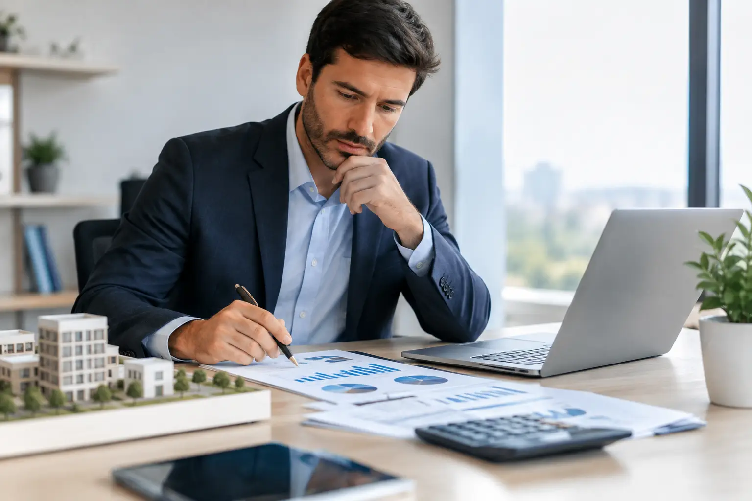 Estudo de viabilidade comercial antes do projeto