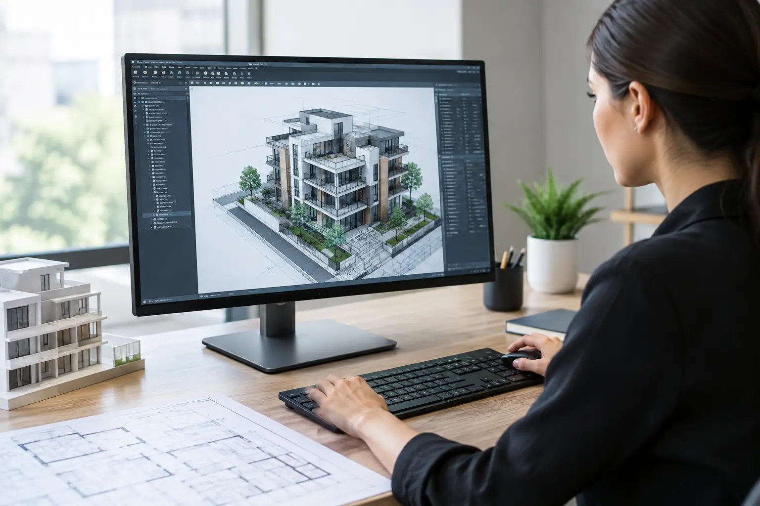 Projeto arquitetônico BIM com mais precisão