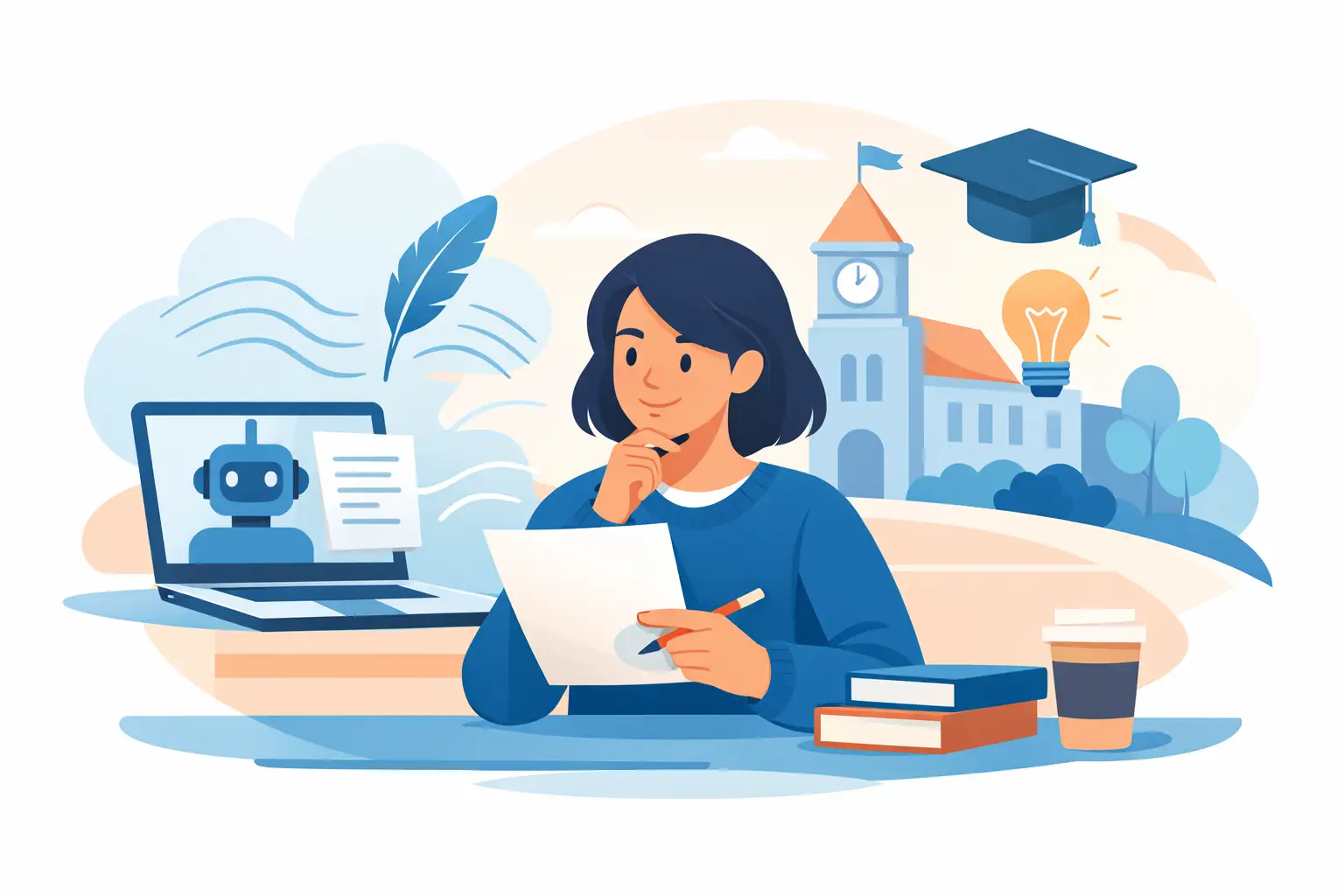 How to Make AI Writing Sound Natural in College