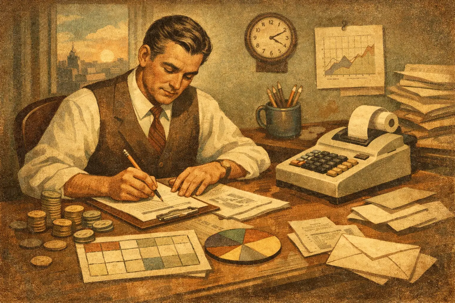 Illustration for the article “How to Calculate Quarterly Estimated Taxes”