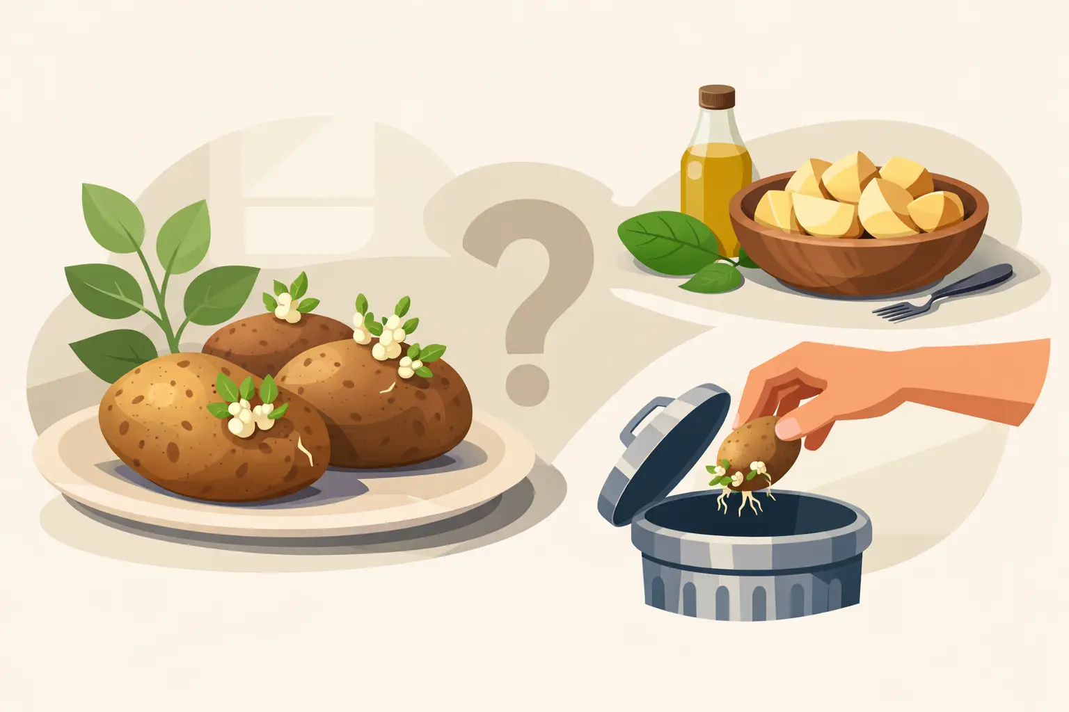 Can You Eat Sprouted Potatoes or Toss Them?
