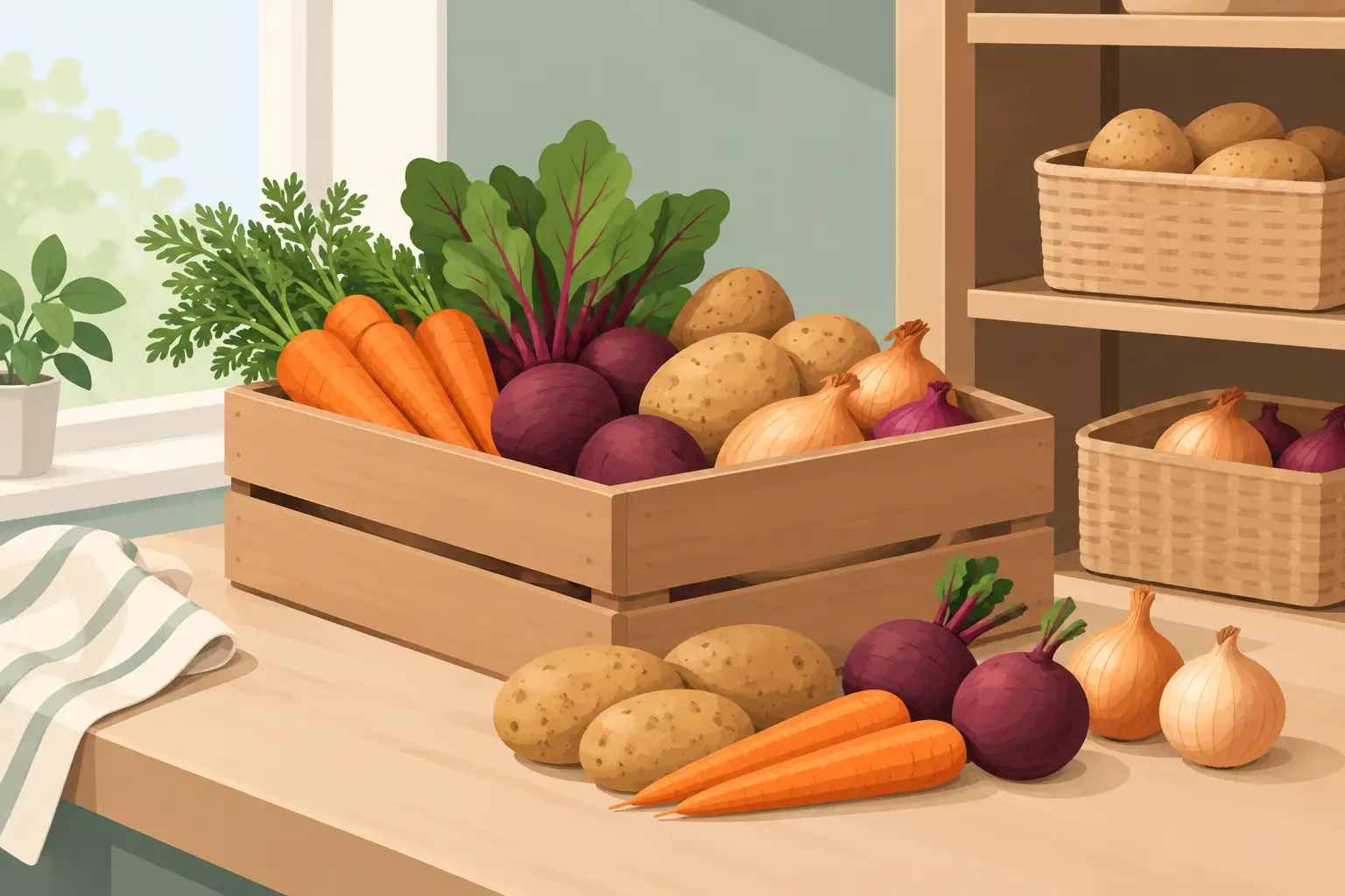 A Guide to Storing Root Vegetables at Home