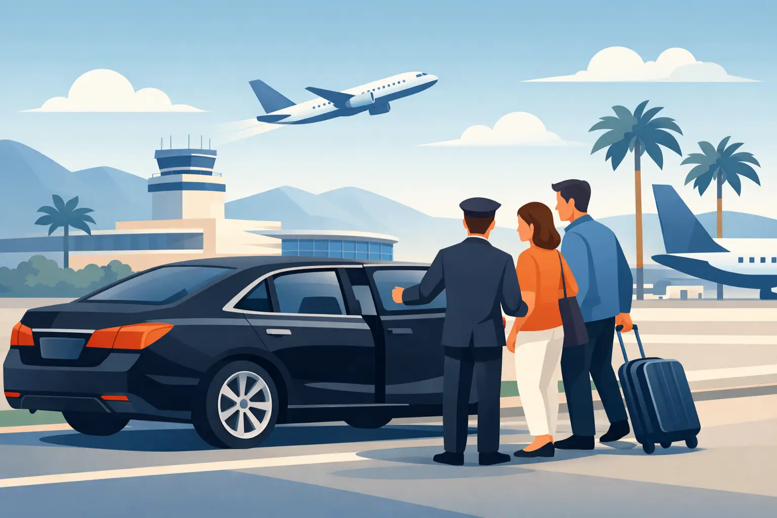 Private Car Service for Burbank Airport Travel