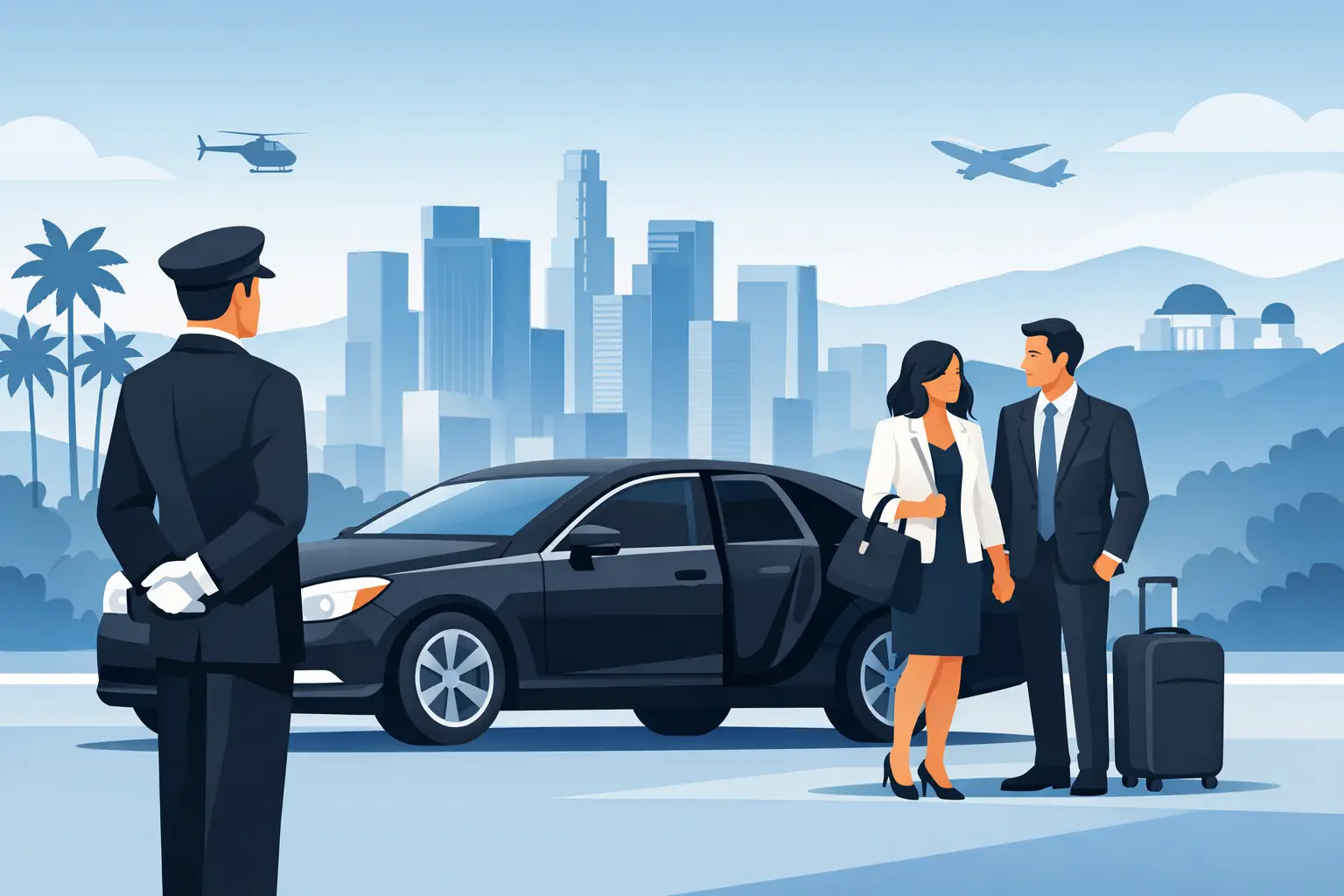 Executive Chauffeur Service for Los Angeles Leaders