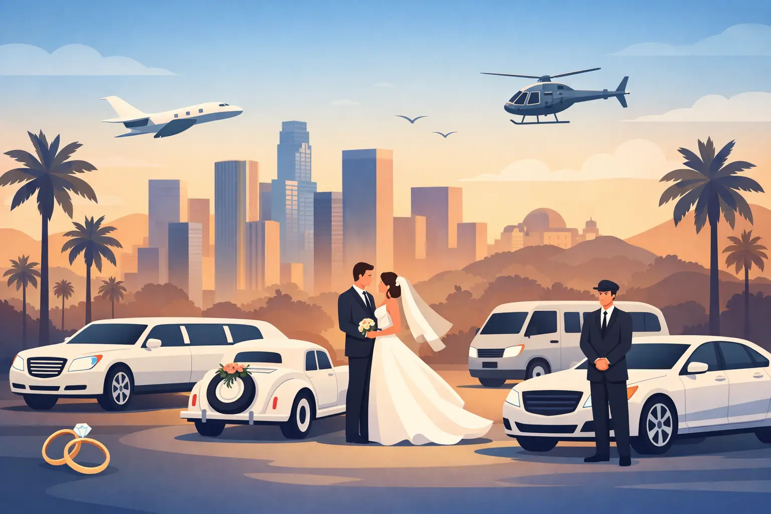 Wedding Transportation Los Angeles Planning Guide