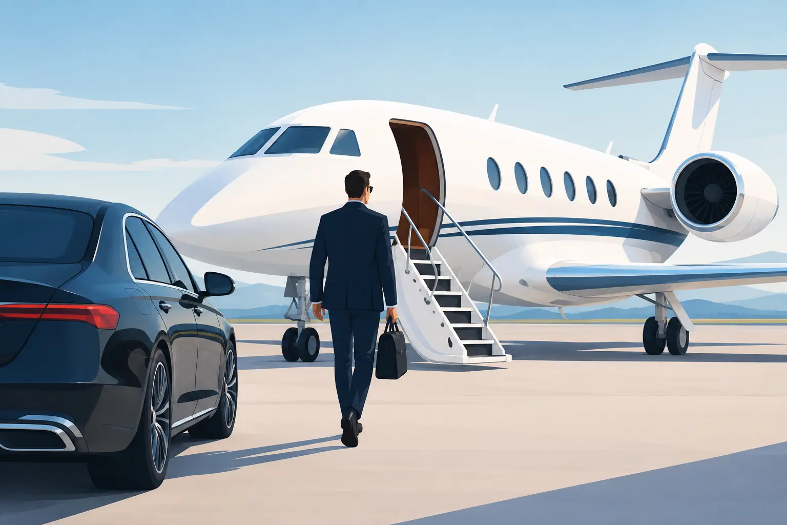 Private Aviation Transfers Without Ground Delays