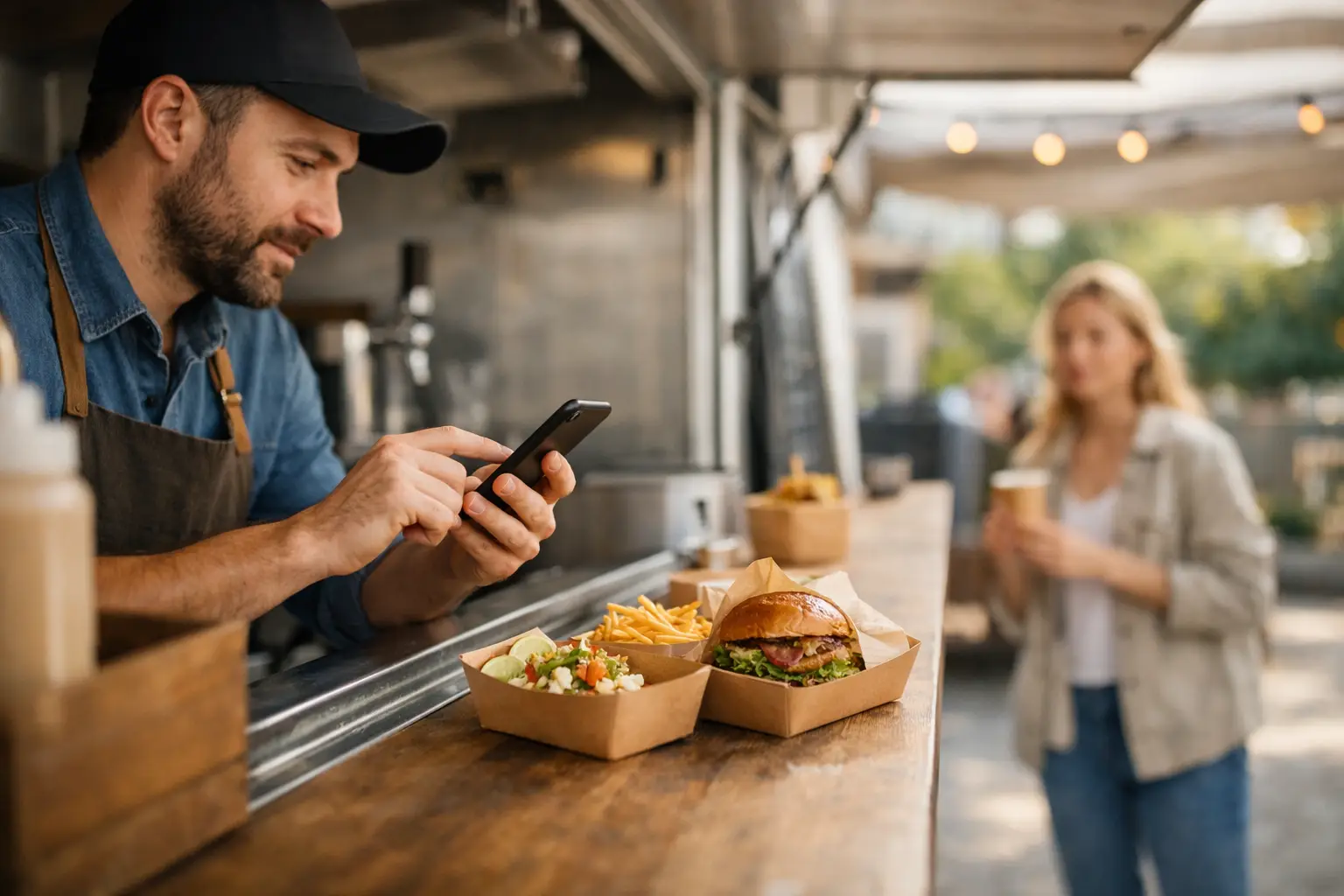 Food truck beställningar online som lönar sig