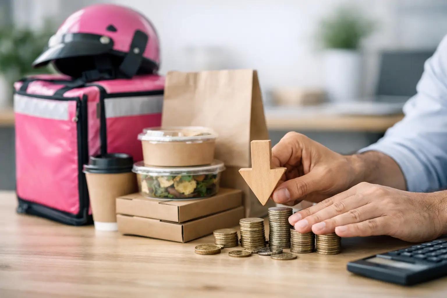 Hur minska provision Foodora - på riktigt