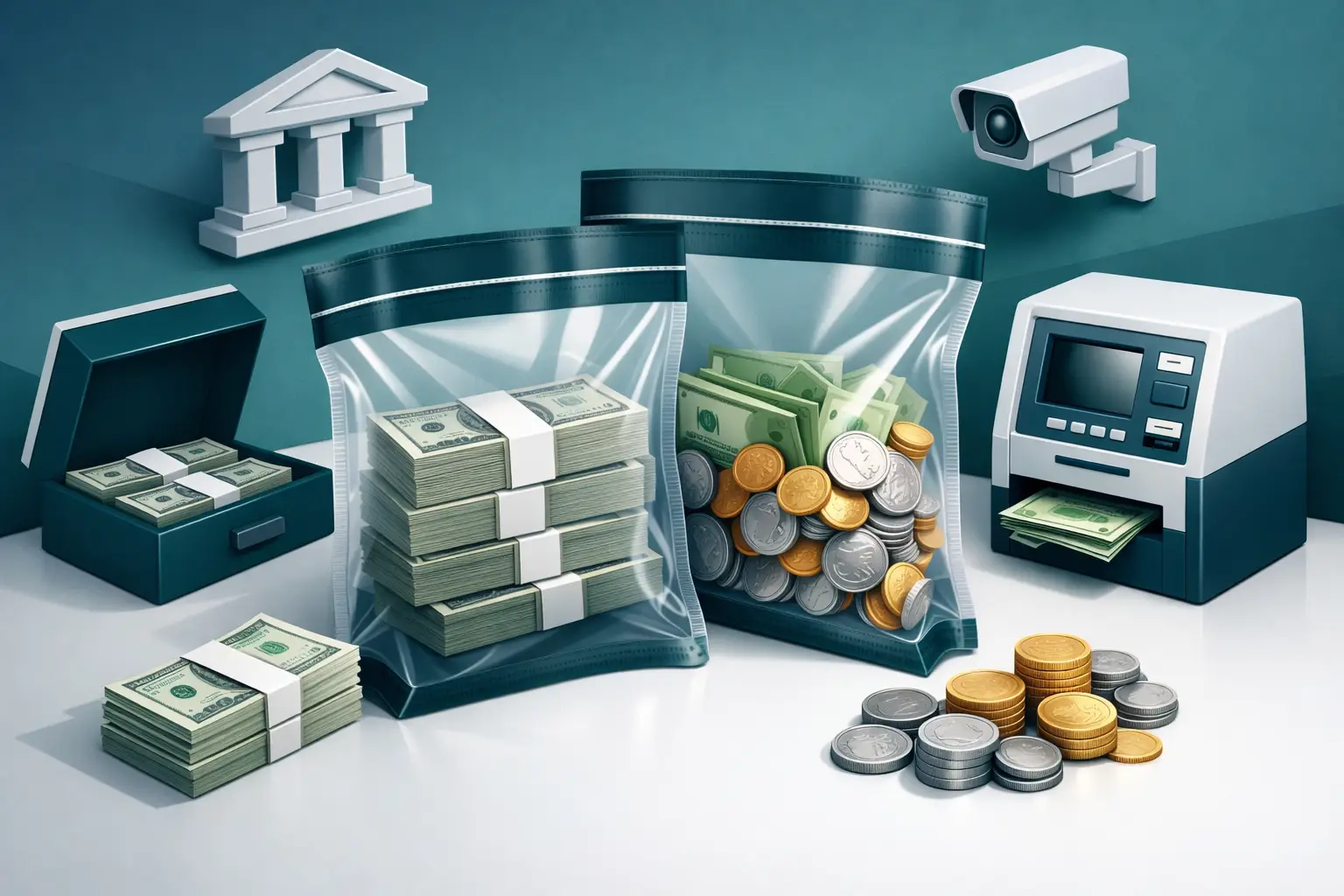 Tamper Proof Bags for Cash Deposits