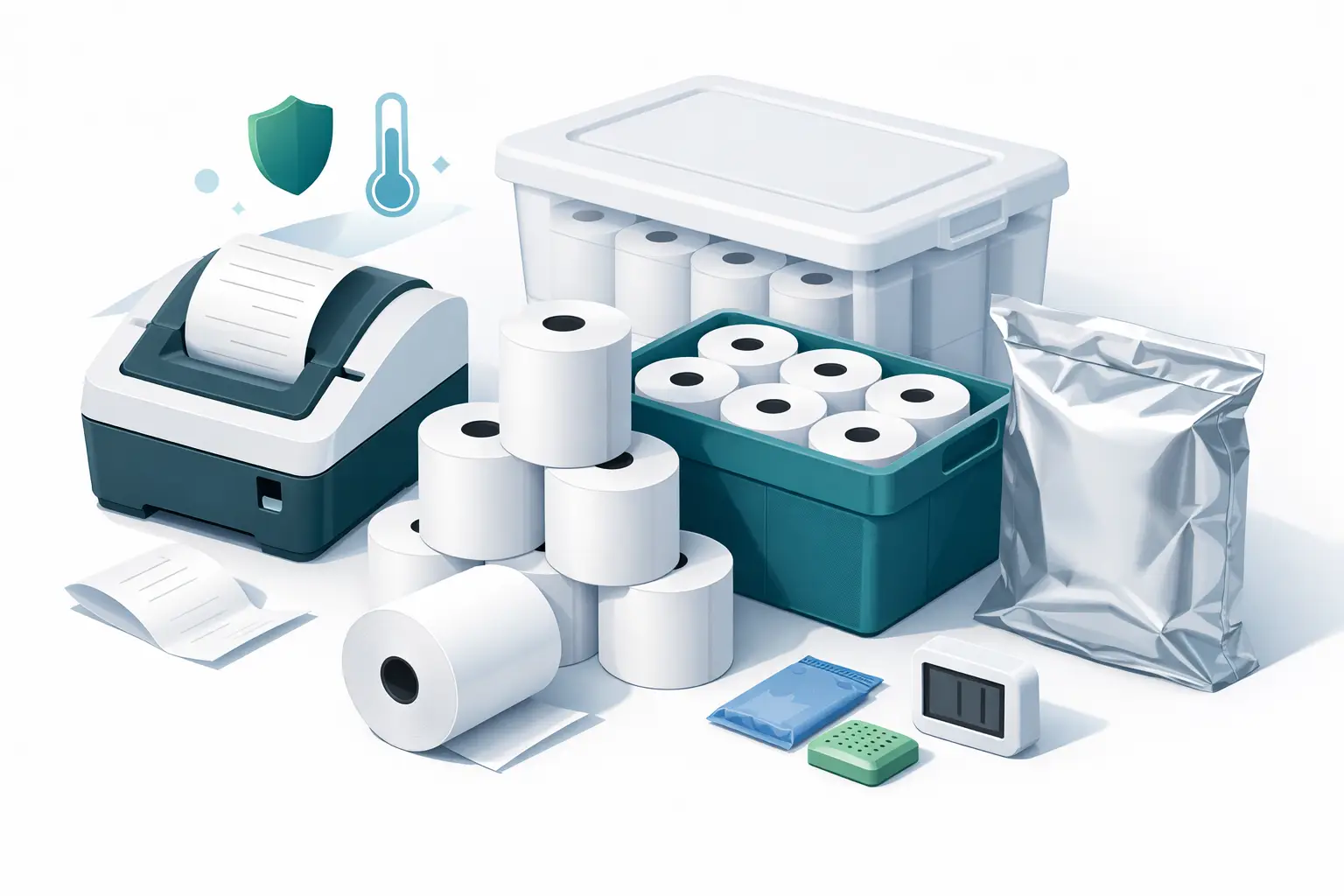 How to Store Thermal Rolls Without Print Failures