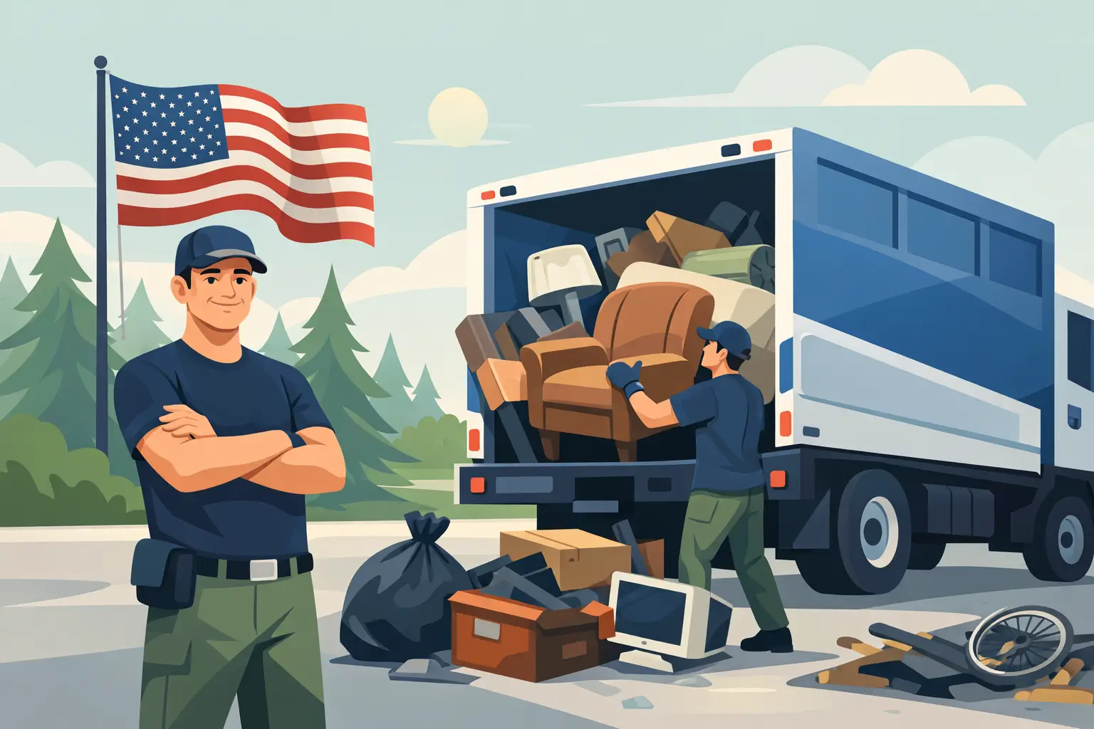 Veteran Owned Junk Removal You Can Count On