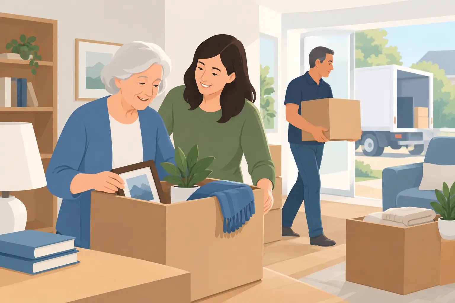 Senior Relocation Cleanout Guide for Families