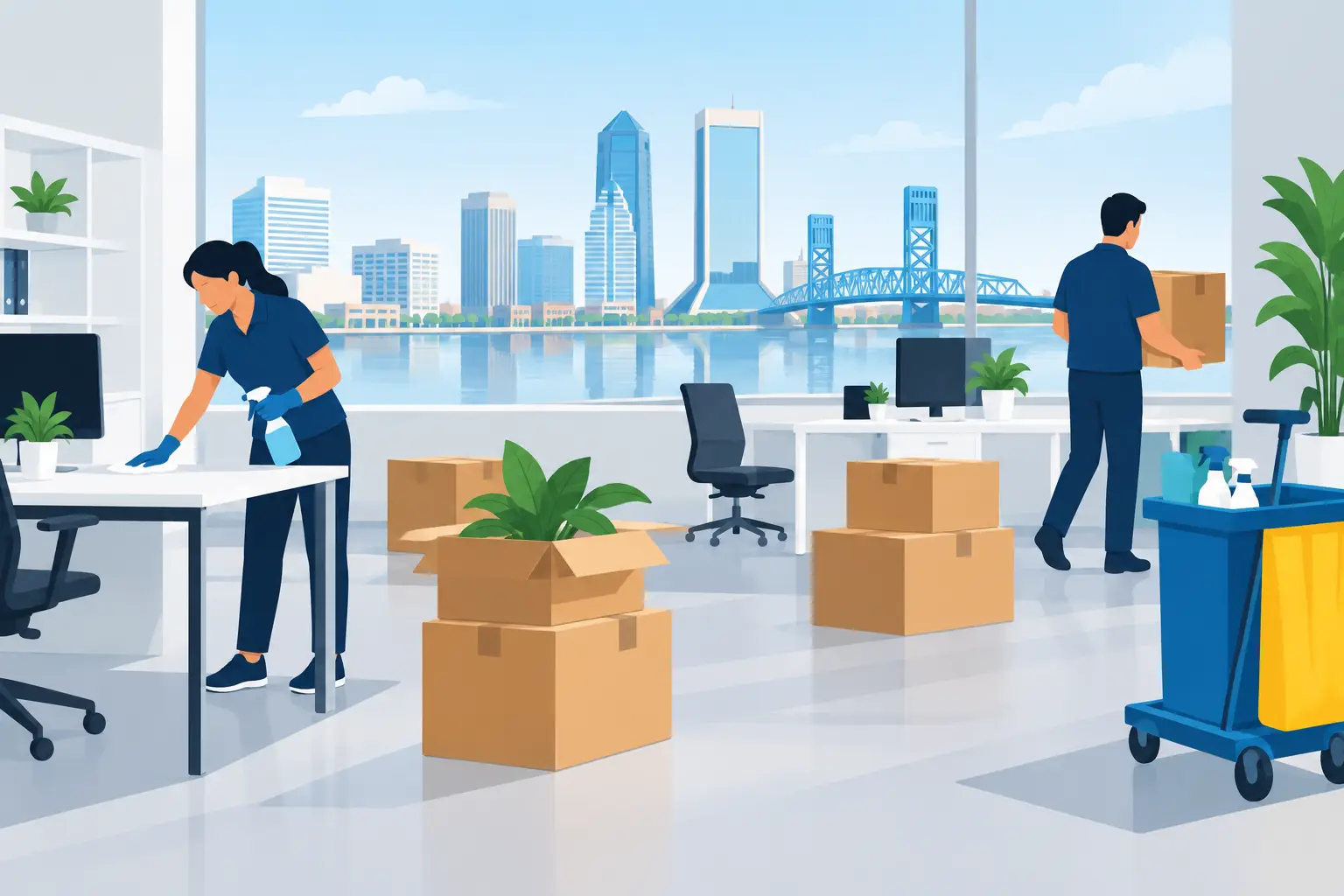 Office Relocation Cleanup Guide for Jacksonville