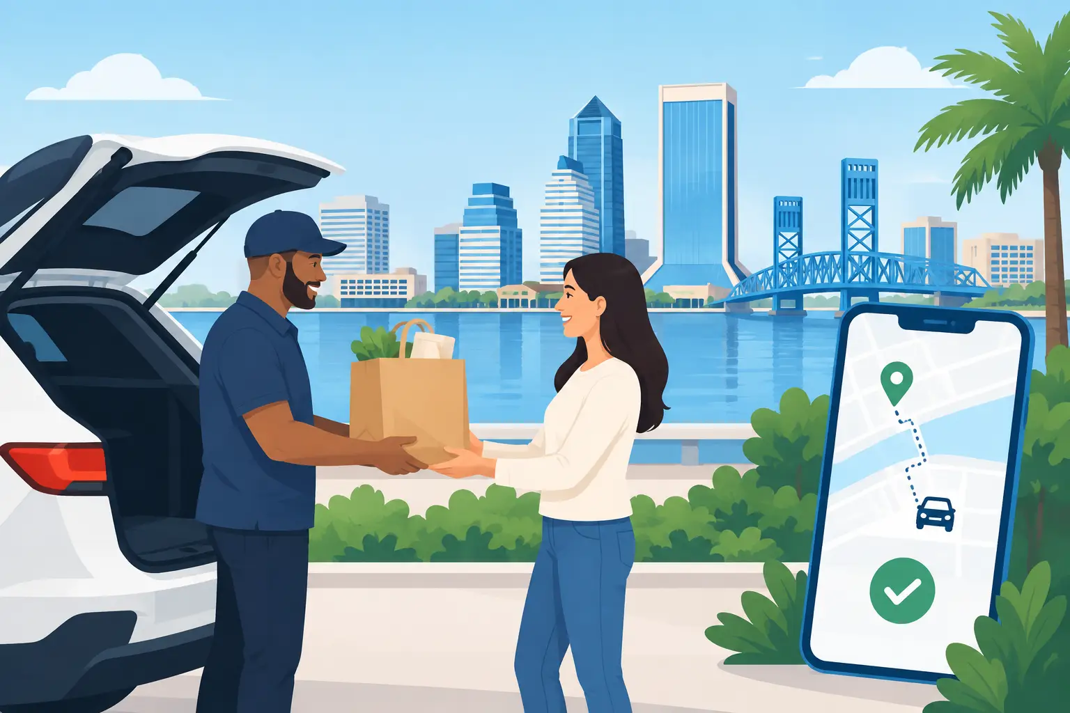 Same Day Pickup Booking Guide for Jacksonville