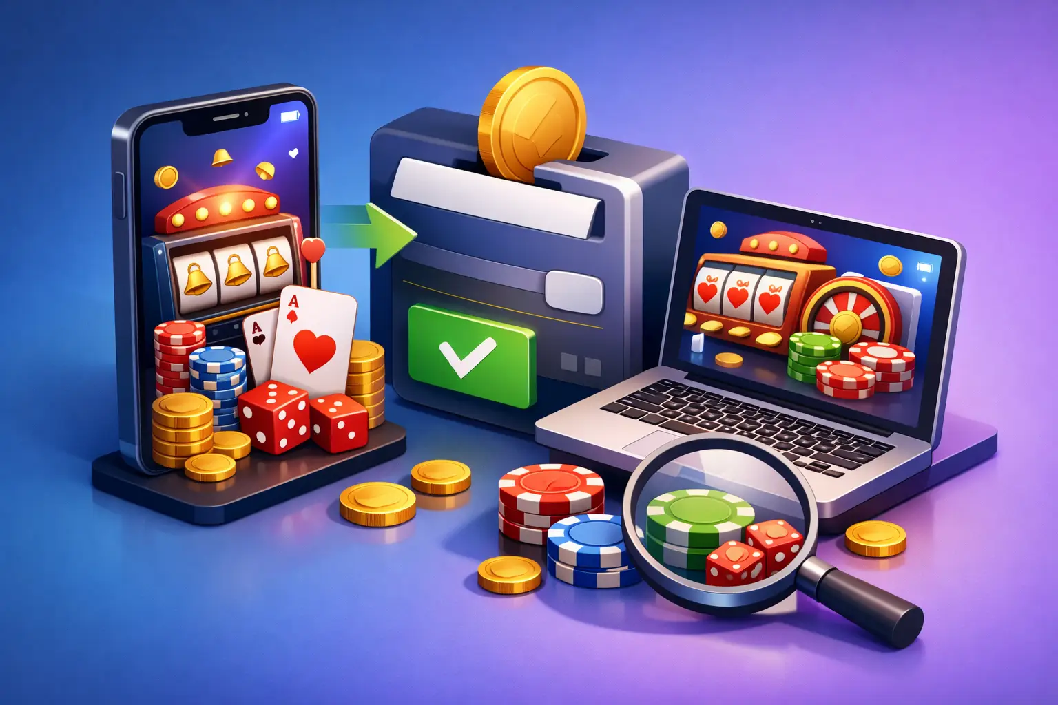 Pay n play kasinot - mitä niissä kannattaa katsoa