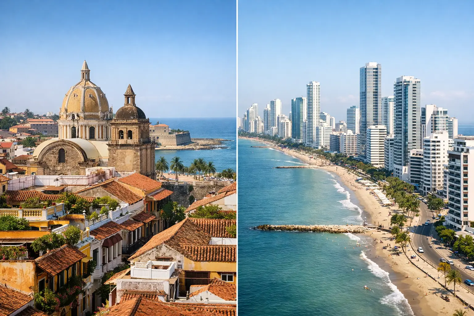 Old City vs Bocagrande Stay for Your Trip